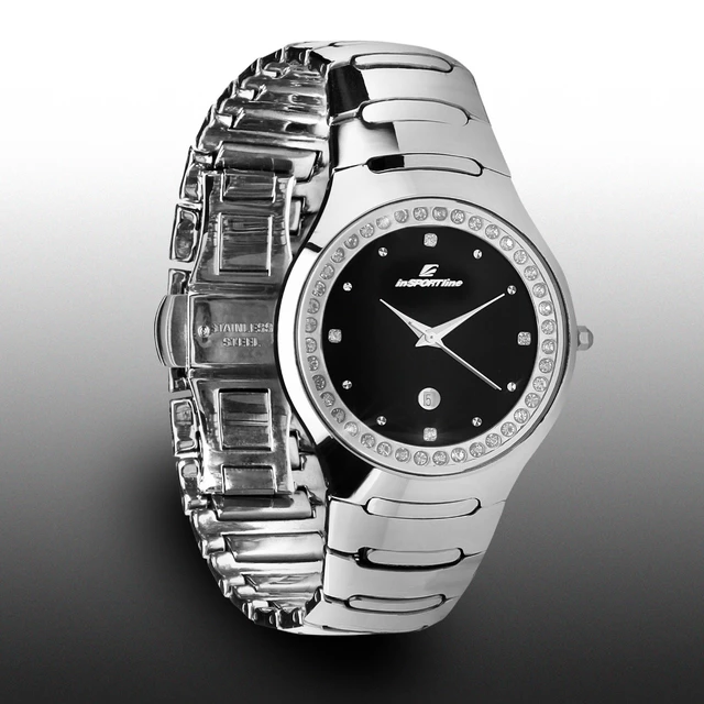 Náramkové hodinky inSPORTline Voyager - stříbrná